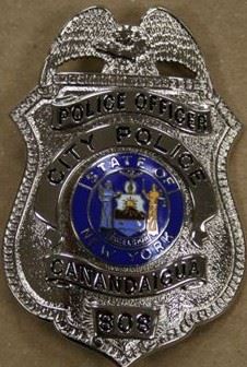 New Canandaigua Police Department Badges Issued September 2008